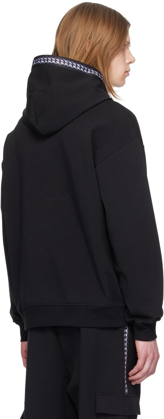 HUGO BOSS Black Relaxed-fit Hoodie In 001-black Product Image