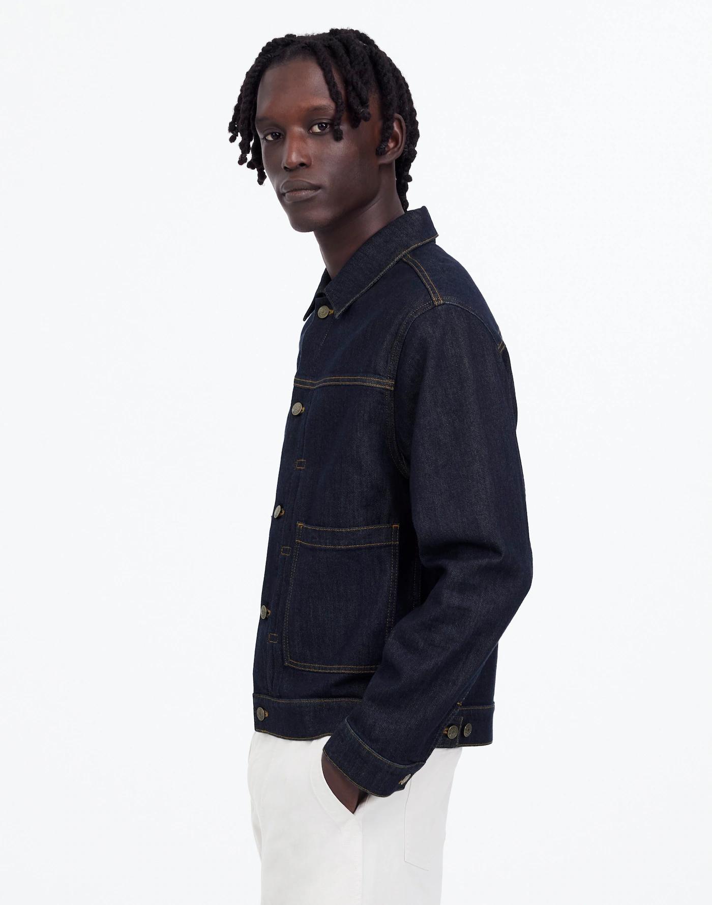 Denim Trucker Jacket Product Image