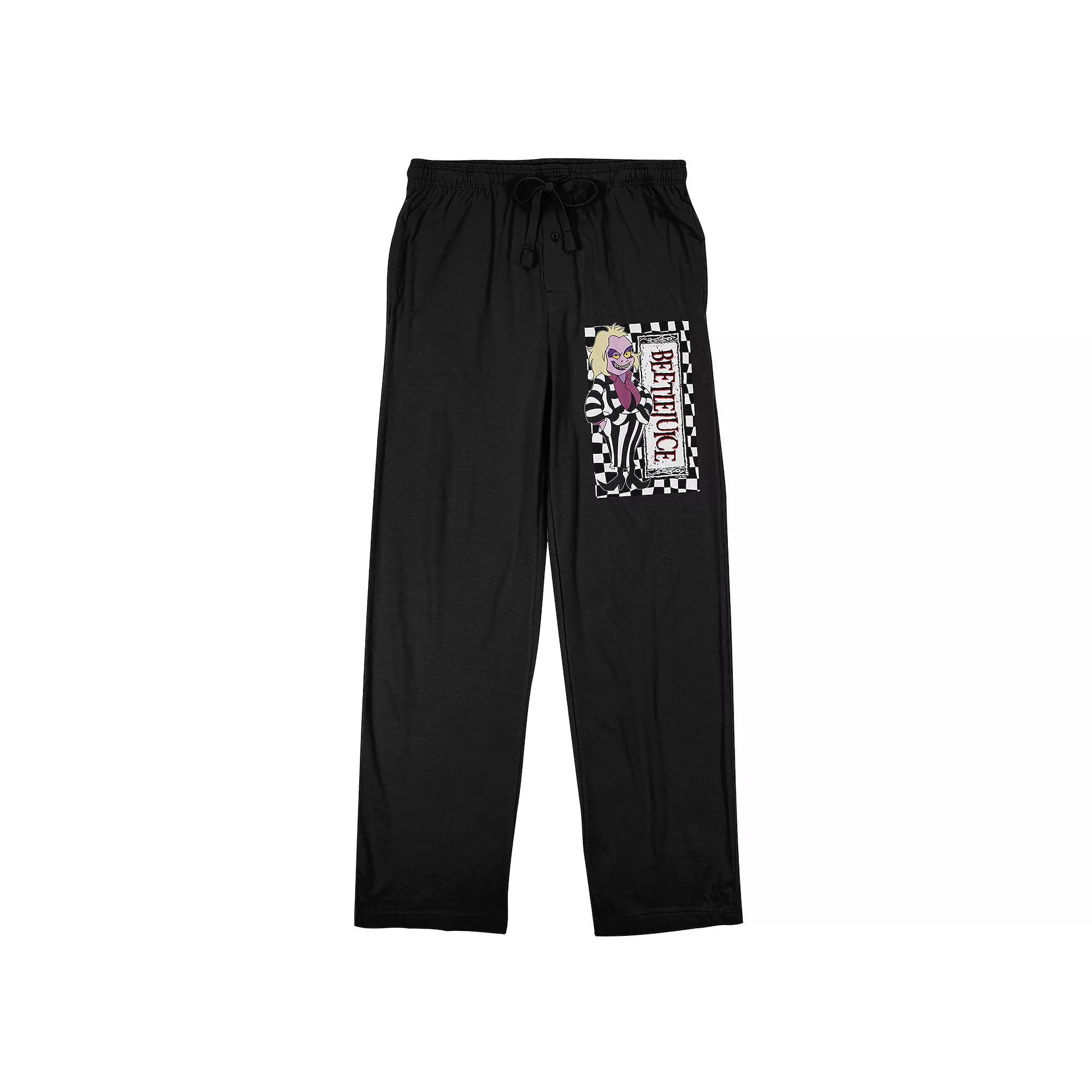 Men's Beetlejuice Animated Pajama Pants,  Product Image