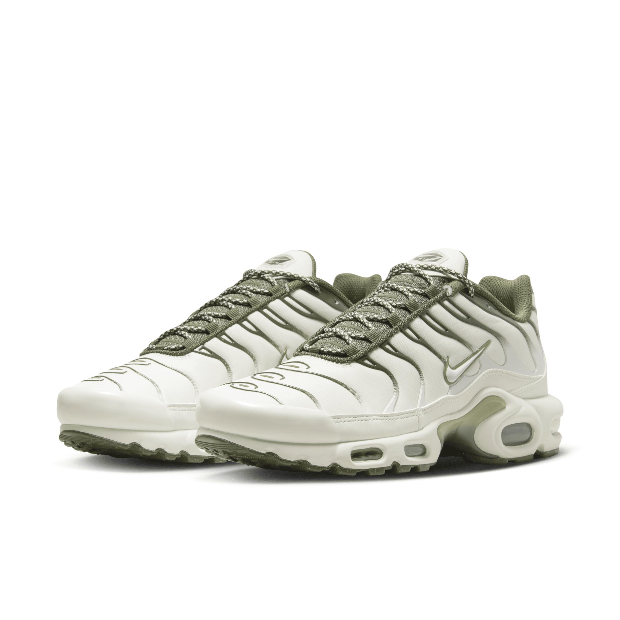 Nike Mens Nike Air Max Plus - Mens Shoes Beige/Green Product Image