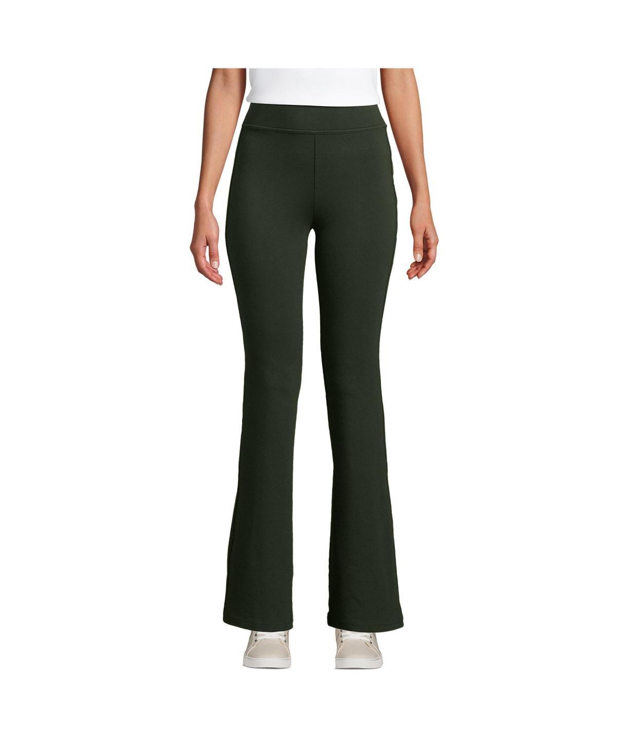 Womens Lands End Starfish High Rise Flare Yoga Pants Product Image