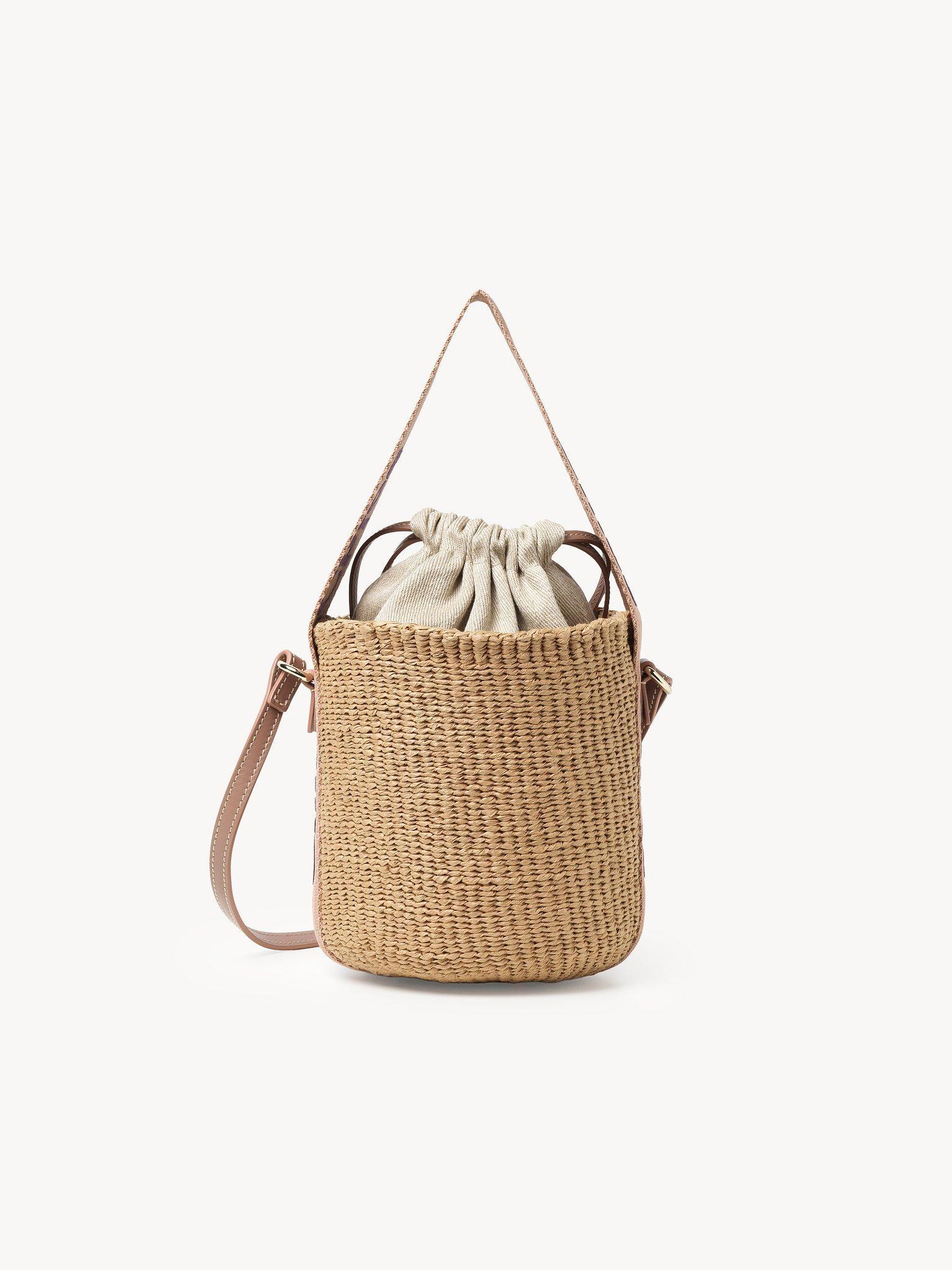Small Woody basket in natural fibers Product Image