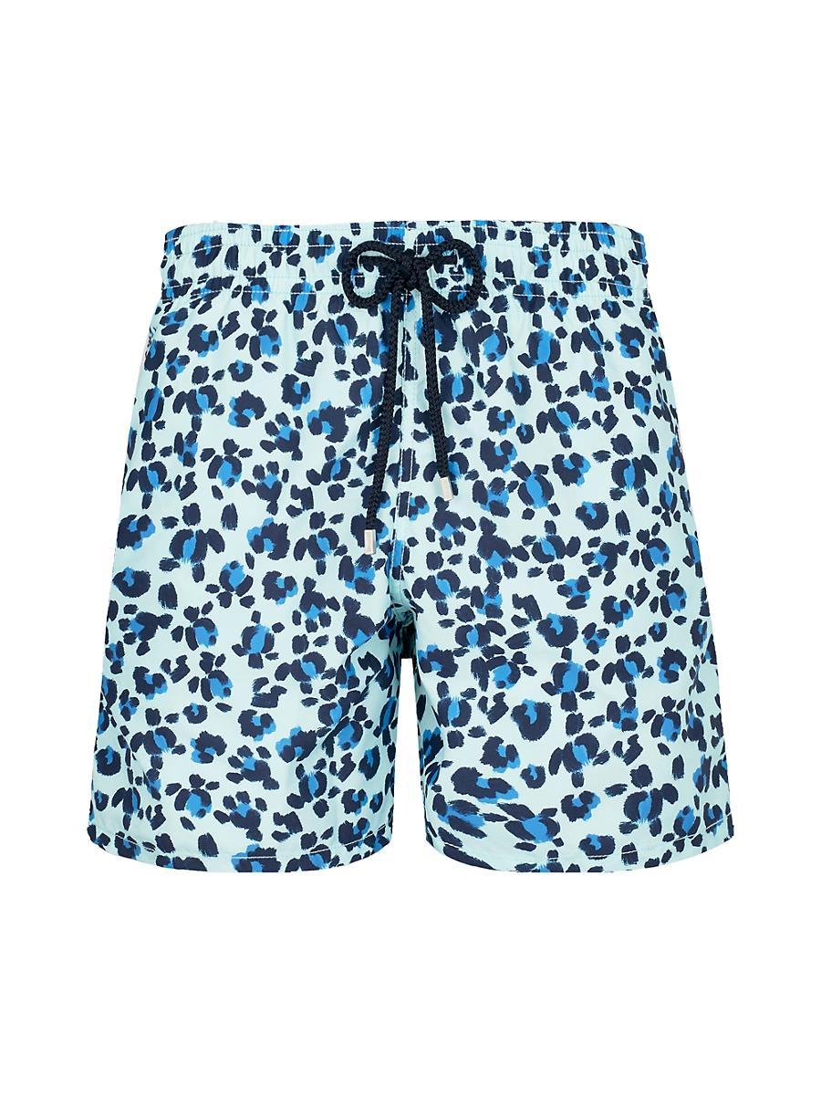 Mens Turtles Leopard Swim Shorts Product Image