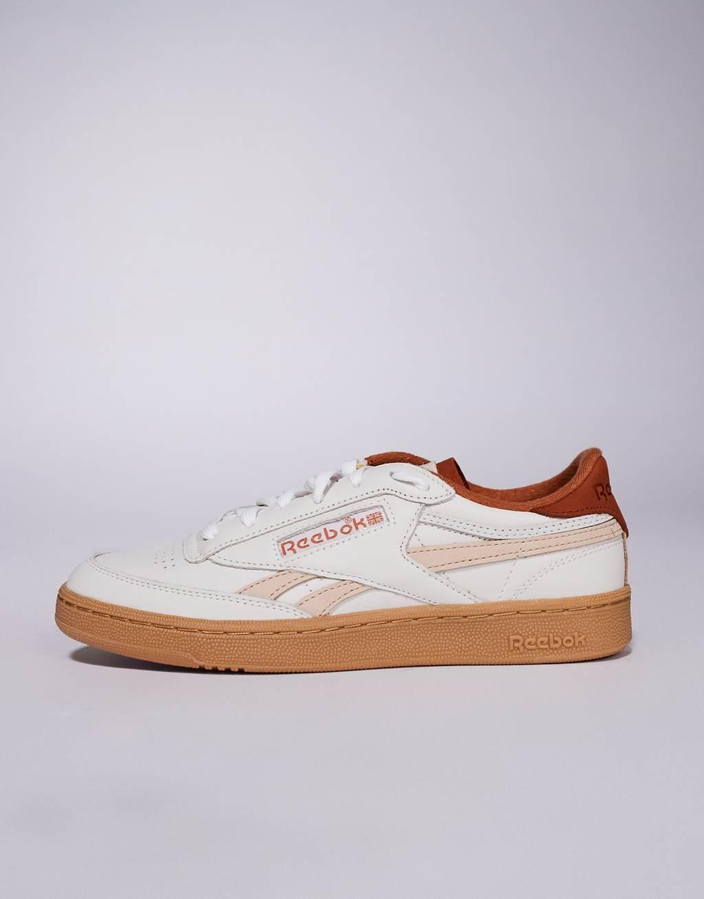 Reebok club C vintage revenge sneakers in white  Product Image