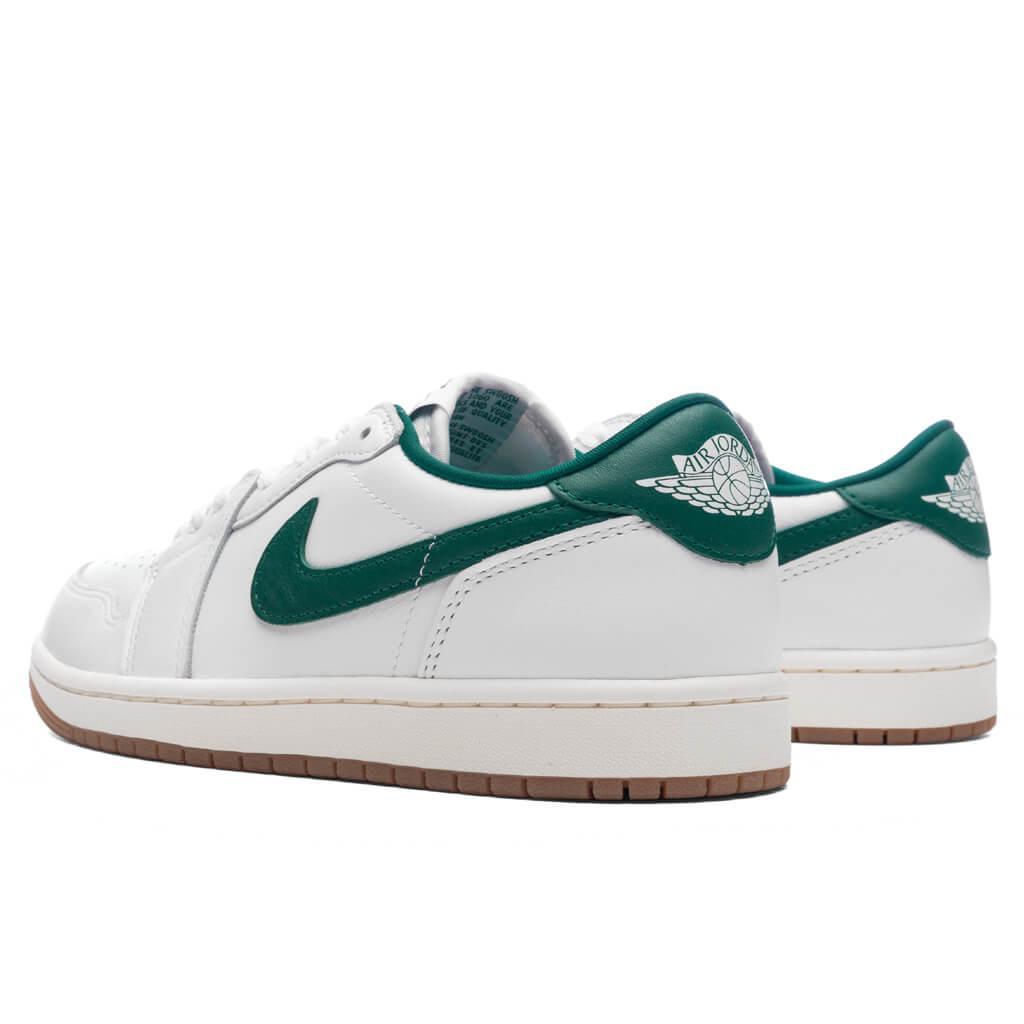 Air Jordan 1 Retro Low OG Women's - White/Oxidized Green/Sail Female Product Image