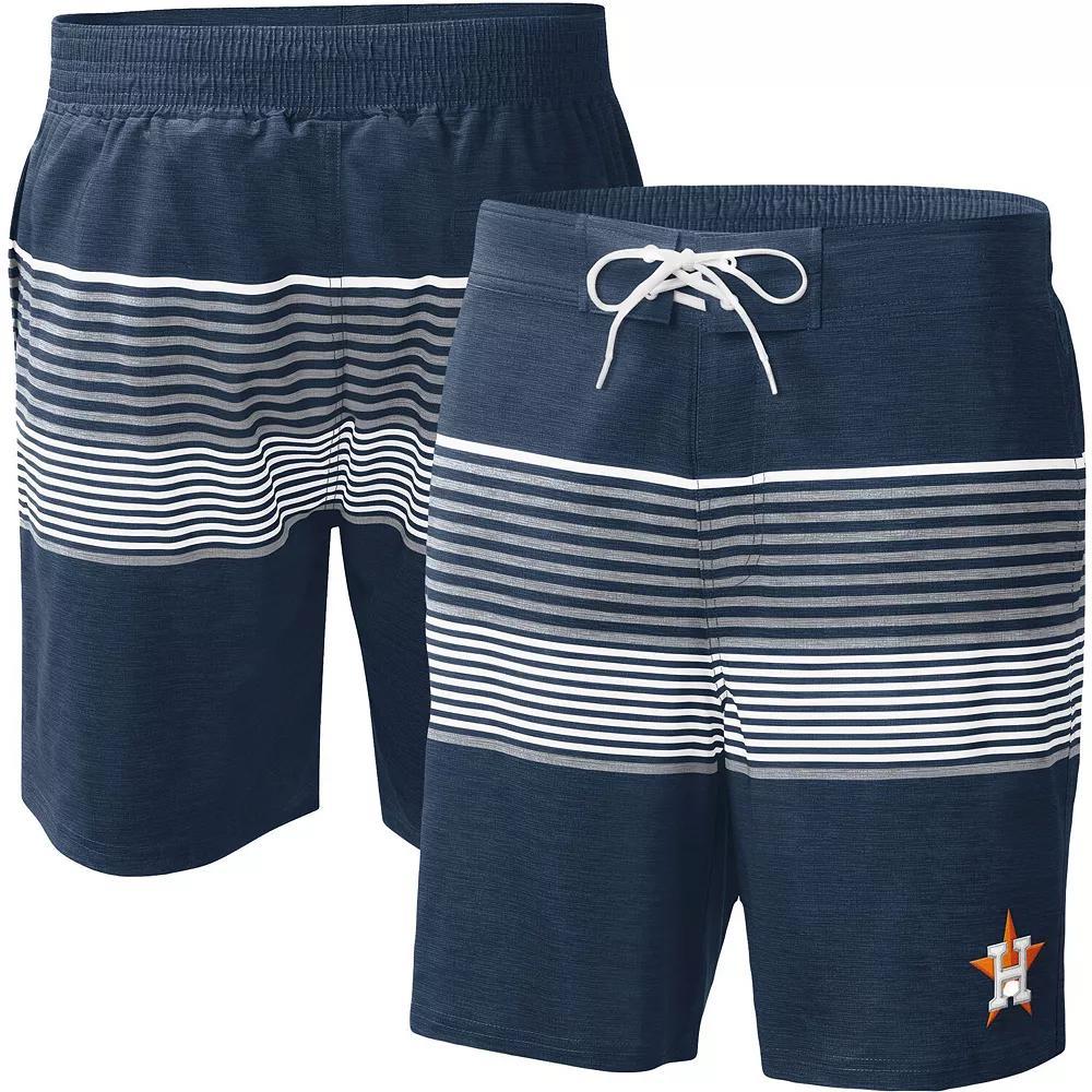 Men's G-III Sports by Carl Banks Navy Detroit Tigers Coastline Volley Swim Shorts,  Product Image