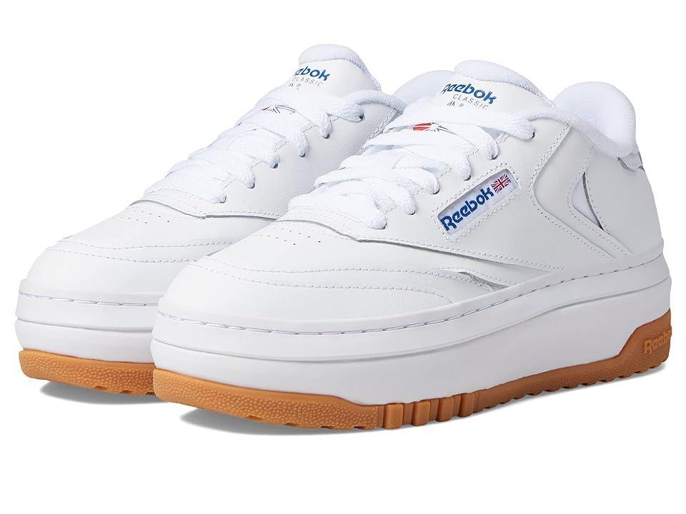 Reebok Womens Club C Extra Platform Low Top Sneakers Product Image