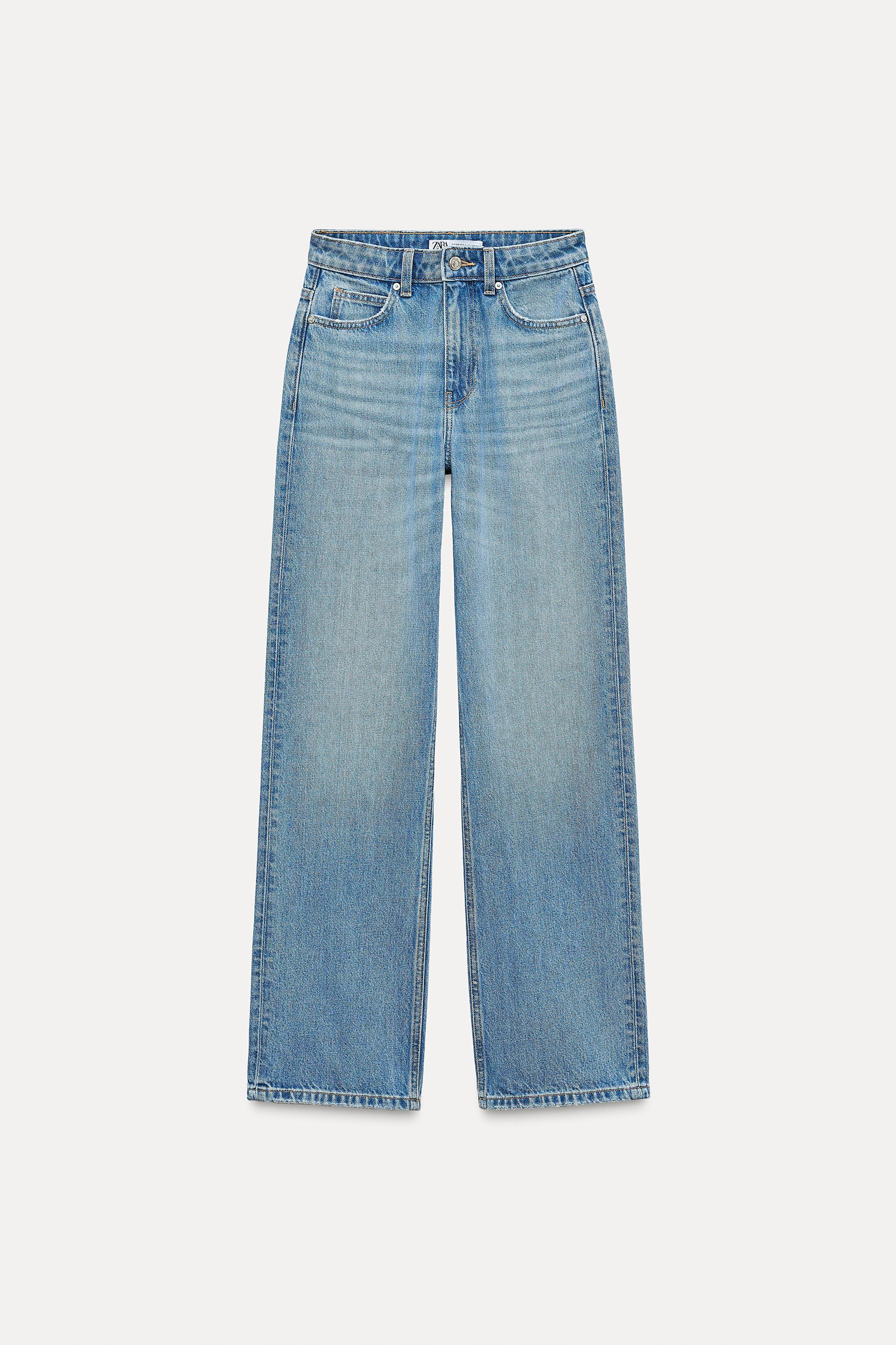 STRAIGHT LEG LONG LENGTH Z1975 JEANS WITH A HIGH WAIST Product Image