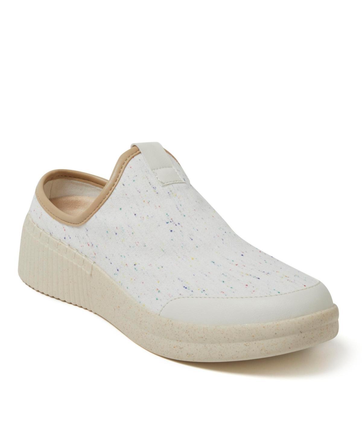 Dearfoams Lila Women's Mule Sneakers, Size: 7.5, Ivory Product Image