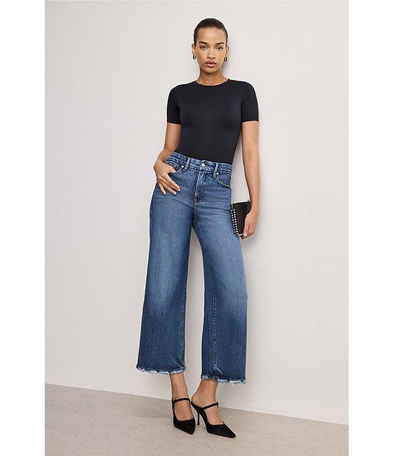 Good American Short Sleeve Boatneck Tee Product Image