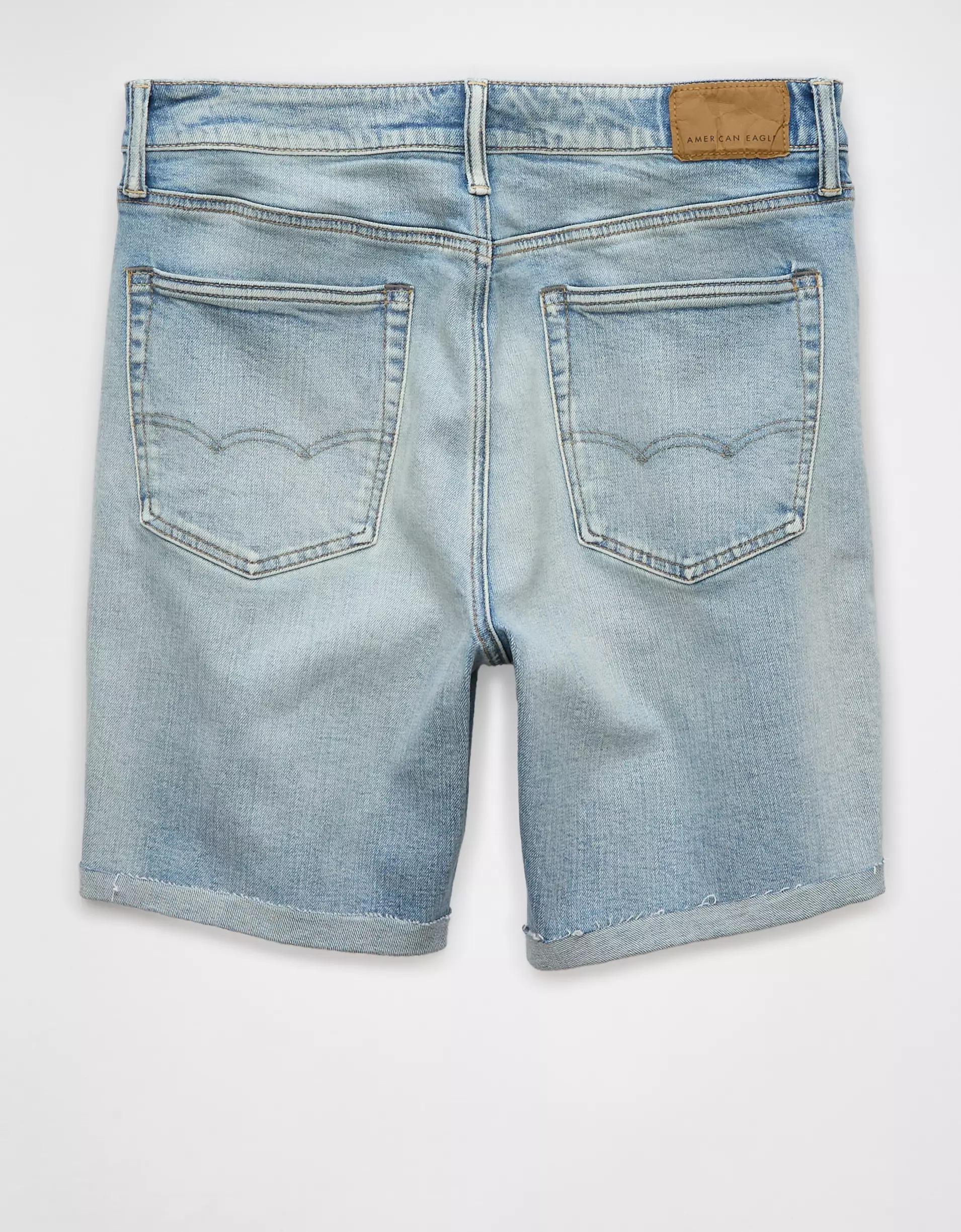 AE 9" EasyFlex Patched Denim Short Product Image