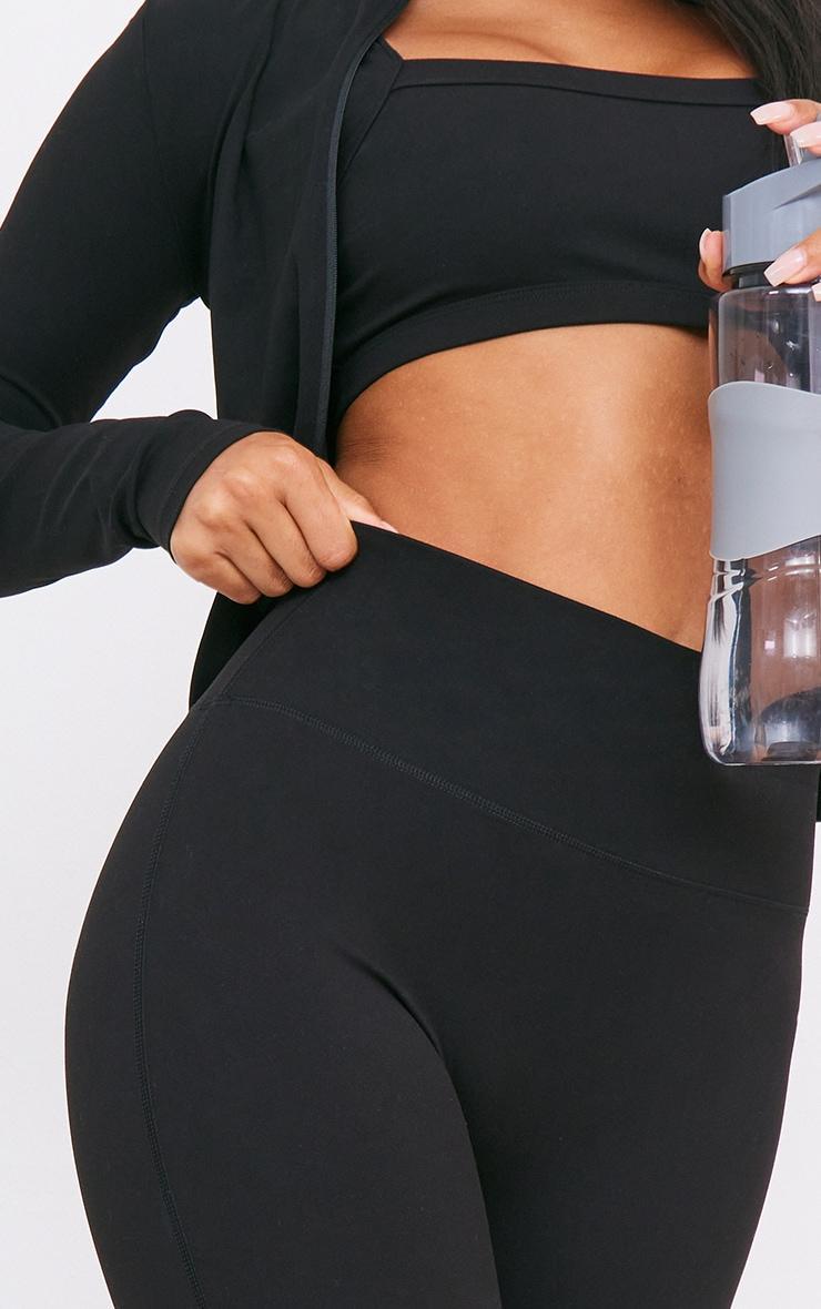 Black Ultimate Sculpt High Waist Gym Leggings Product Image