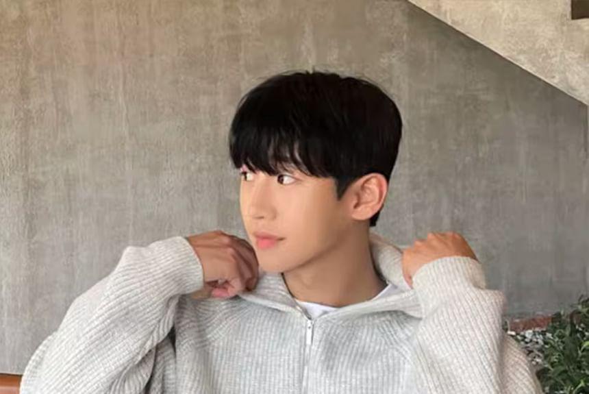 Half Zip Plain Hoodie Product Image