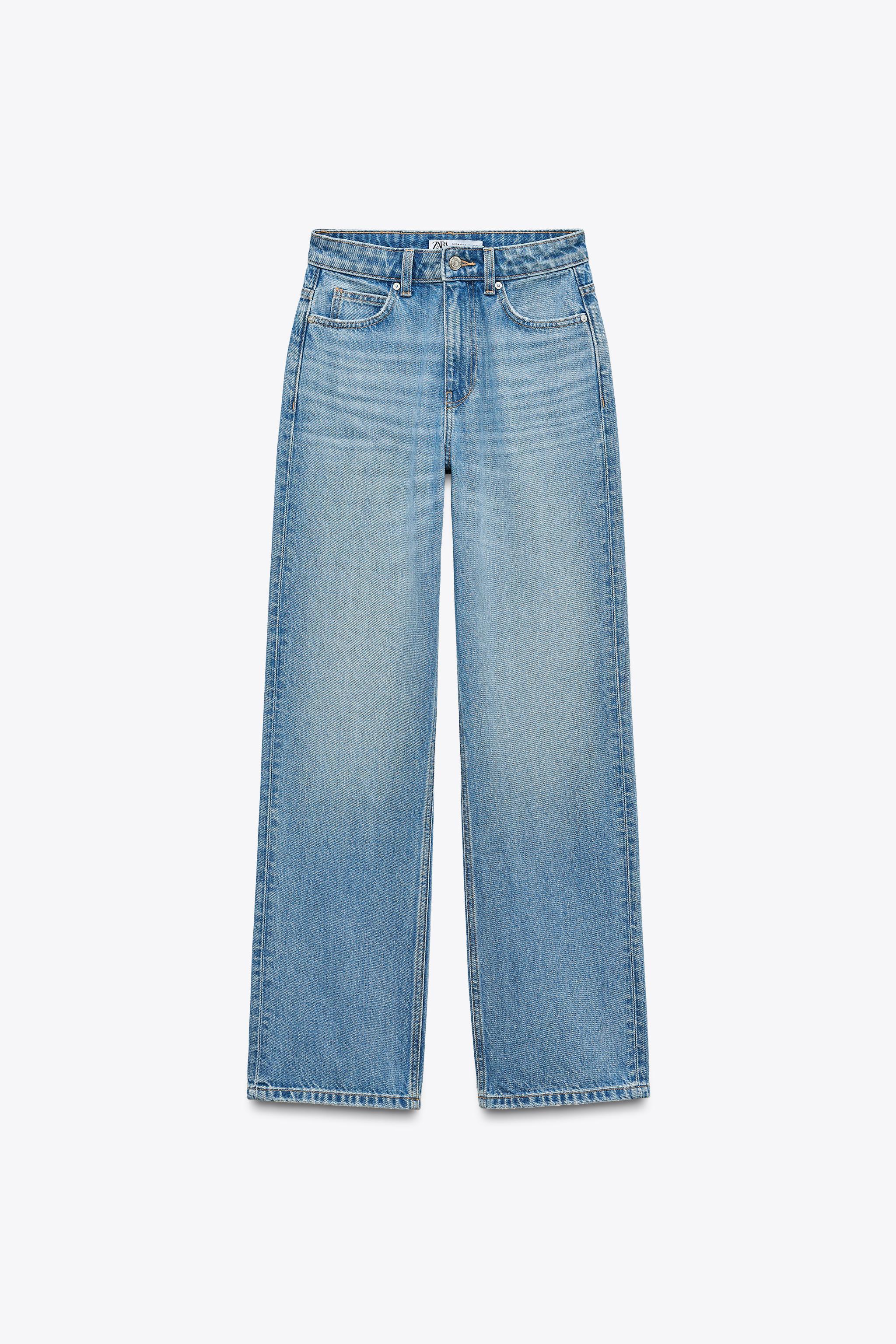 STRAIGHT LEG LONG LENGTH Z1975 JEANS WITH A HIGH WAIST Product Image