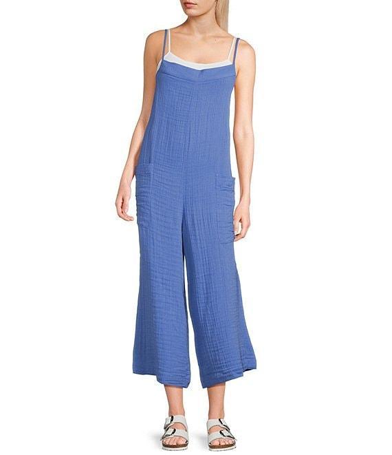 Rip Curl Premium Surf Wide Leg Crop Jumpsuit Product Image