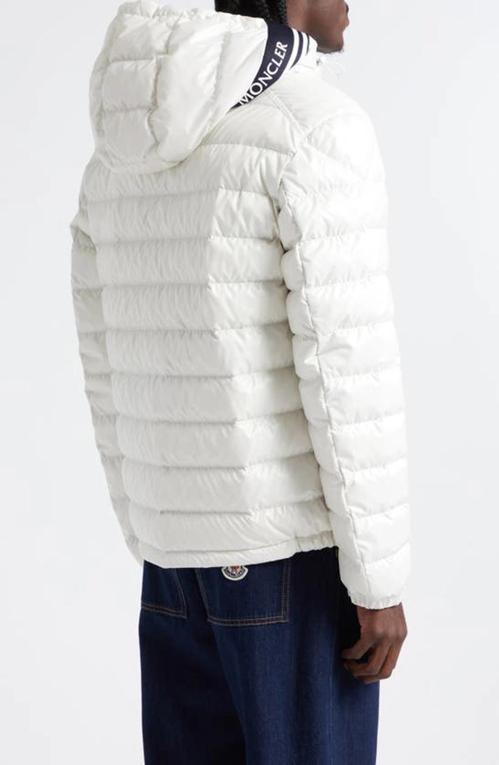 MONCLER Off-white Cornour Down Jacket In Silk White Product Image