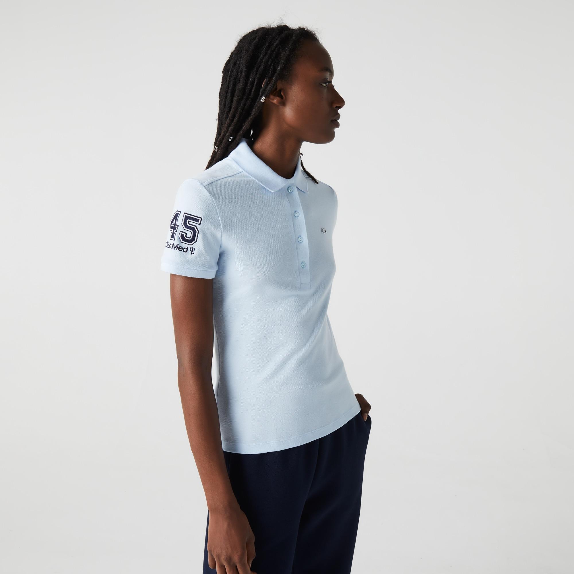 Women’s Lacoste x Club Med Cotton Polo Shirt Product Image