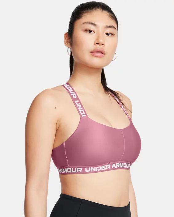 Women's UA Crossback Strappy Low Sports Bra Product Image