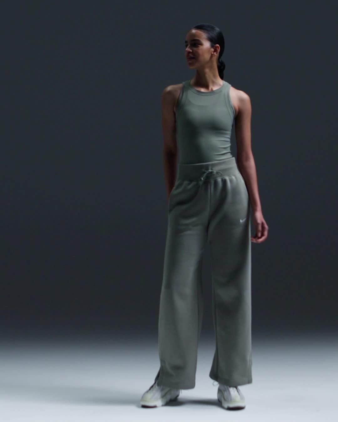 Women's Nike Sportswear Phoenix Fleece High-Waisted Wide-Leg Sweatpants Product Image