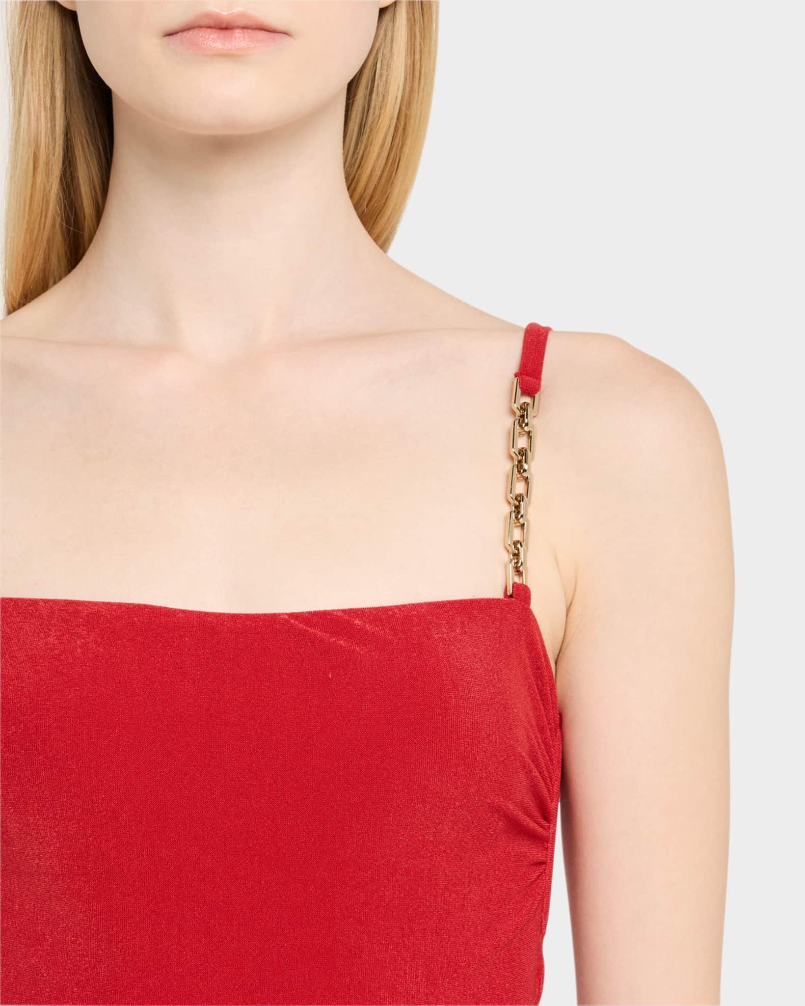 Chain-Strap One-Piece Swimsuit Product Image