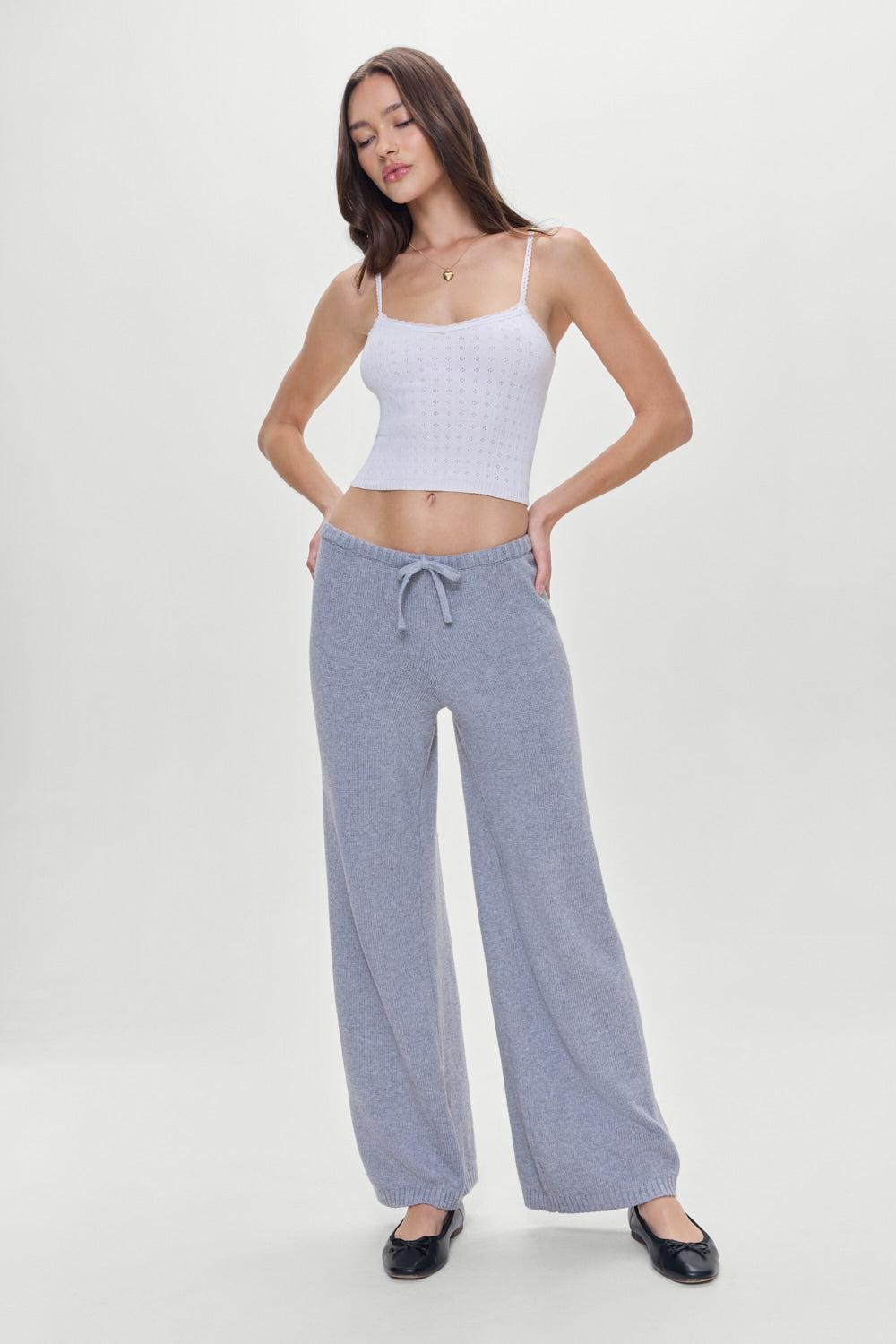 Wesley Knit Pants - Rain Cloud Product Image