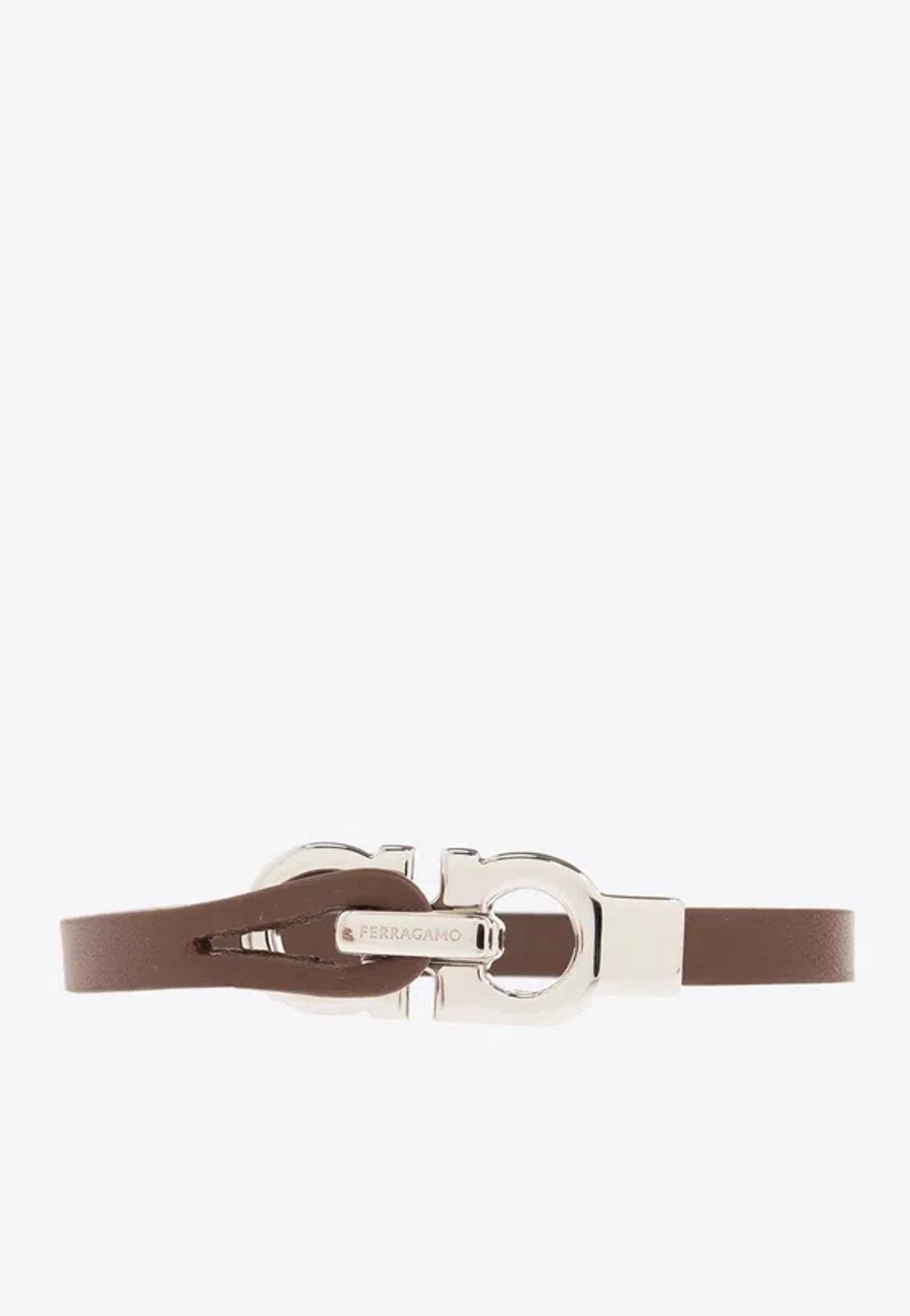 FERRAGAMO Salvatore  Logo In Brown Product Image