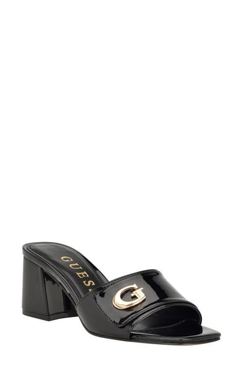 GUESS Gallai Patent) Women's Sandals Product Image