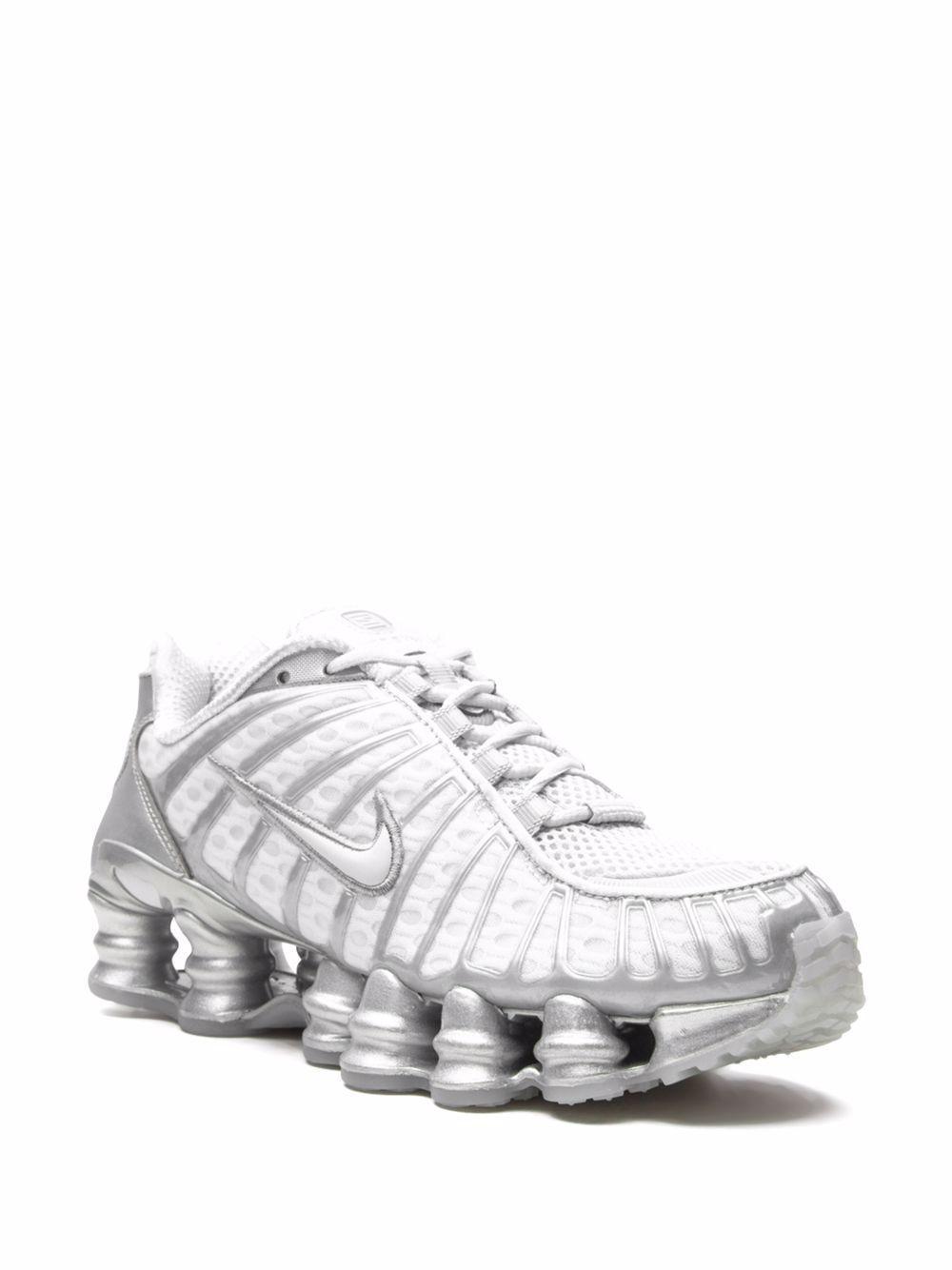 NIKE Wmns Shox Tl Sneakers Platinum Tint / Metallic Silver Product Image