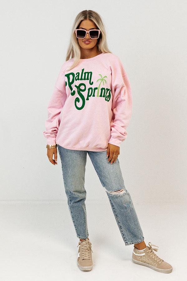 Palm Springs Graphic Sweatshirt Product Image