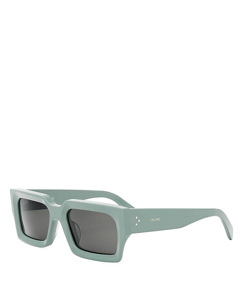 Celine Bold 3 Dots Rectangular Sunglasses, 54mm Product Image