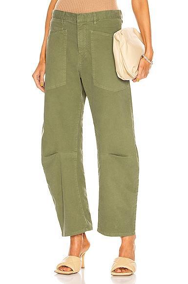 Shon Mid-Rise Cropped Pants Product Image