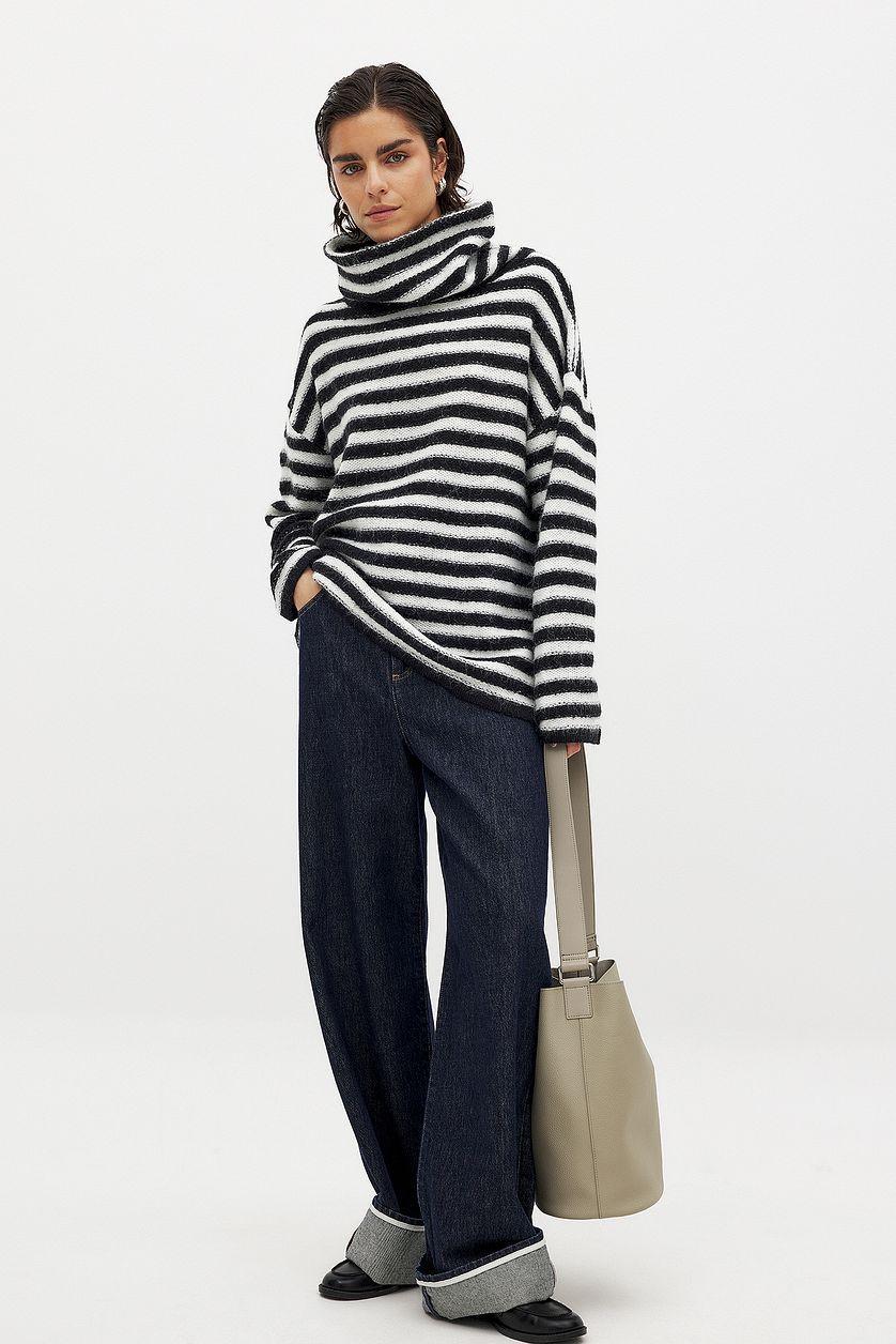 Oversized Turtle Neck Sweater Product Image