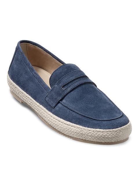 Lamar Penny Loafer - Blue Product Image