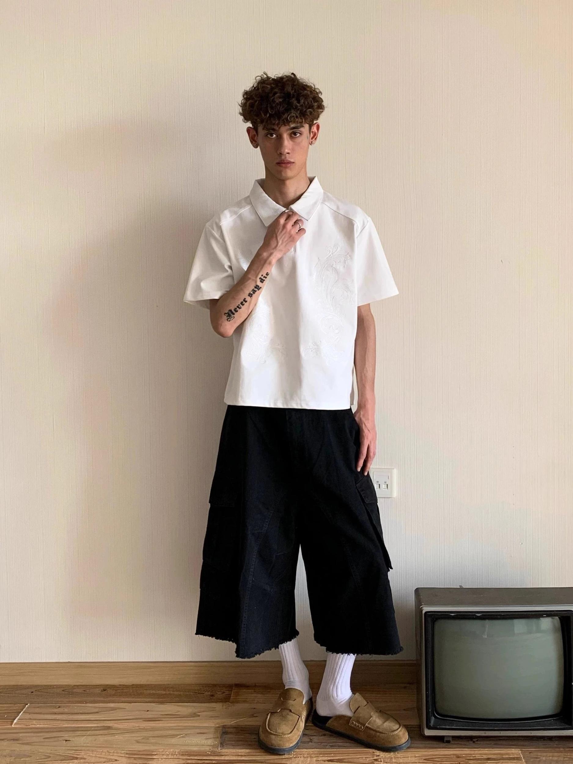 RT No. 18724 EMBROIDERY POLO SHORT SLEEVE Product Image