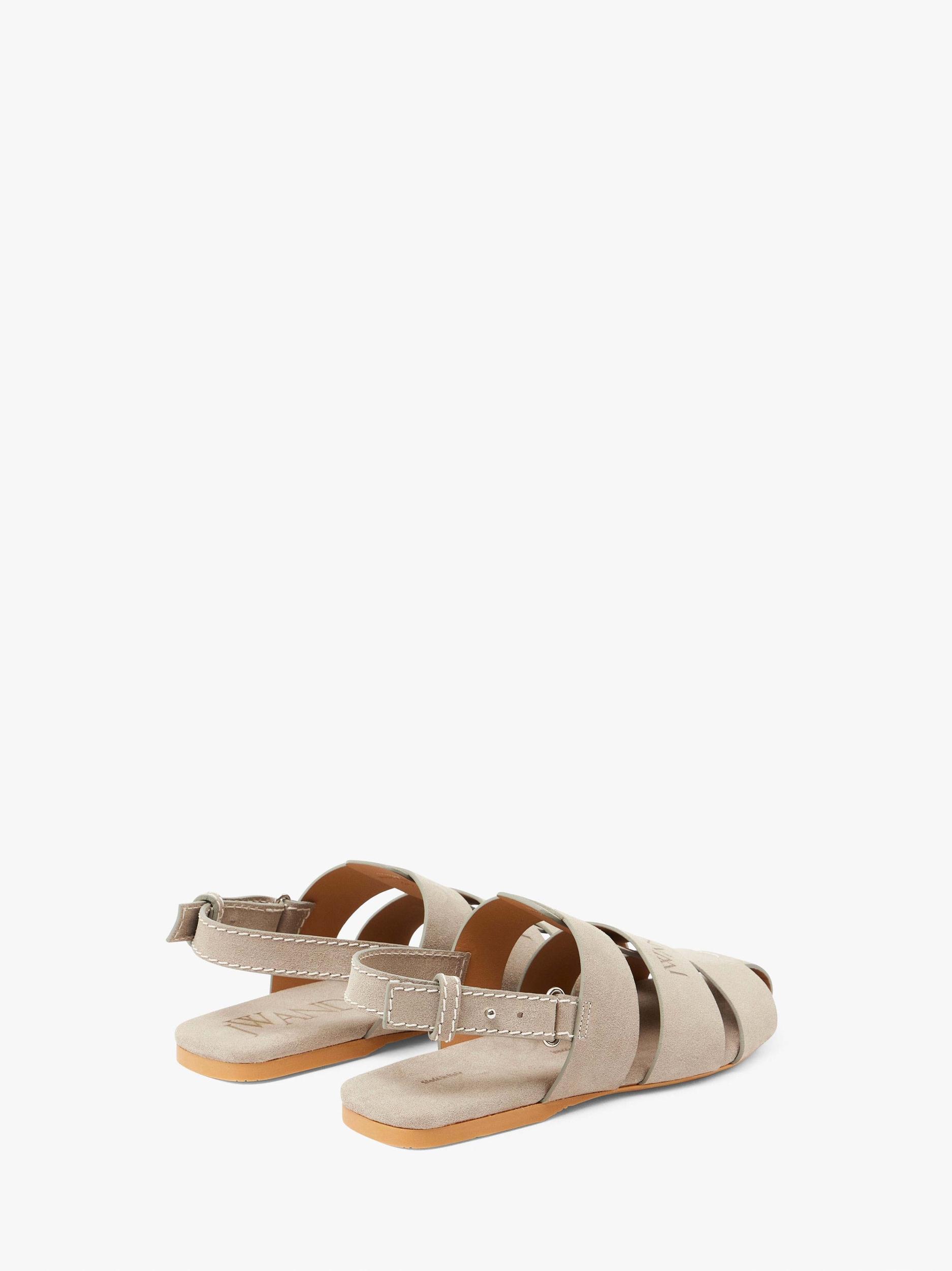 SUEDE FISHERMAN SANDALS Product Image