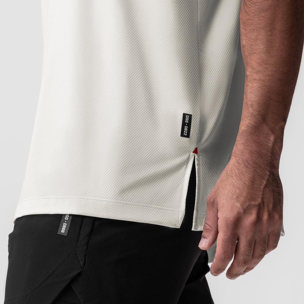 0822. AeroSilver® Oversized Tee - Ivory Cream Product Image