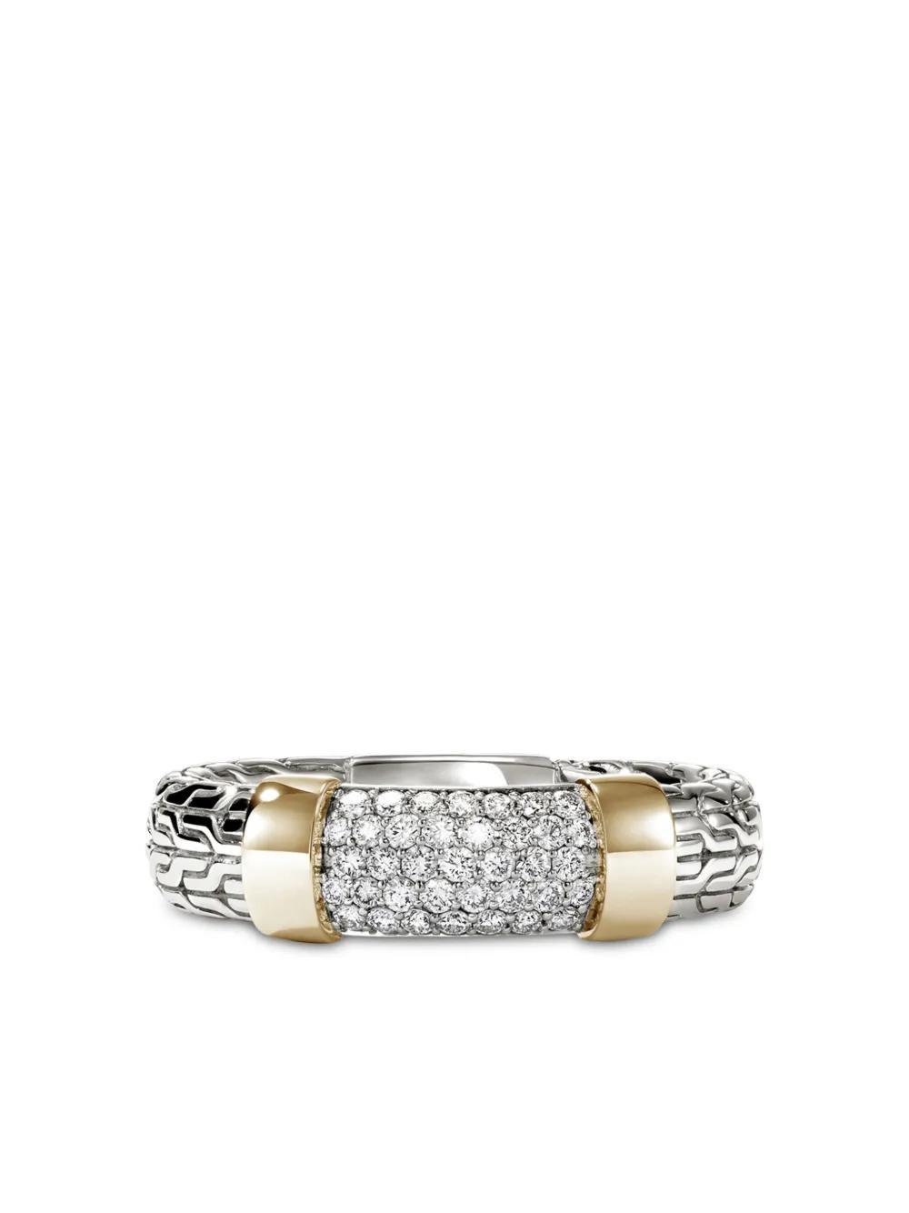 JOHN HARDY Pavé Ring In Silver Product Image