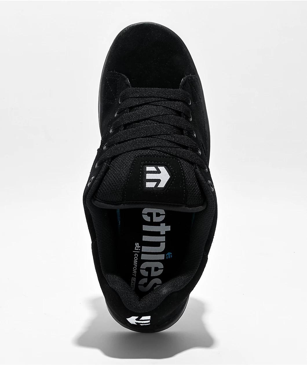 Etnies Callicut Black & White Skate Shoes Product Image