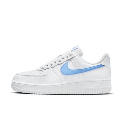 Nike Air Force 1 Sneakers In White And Blue Product Image