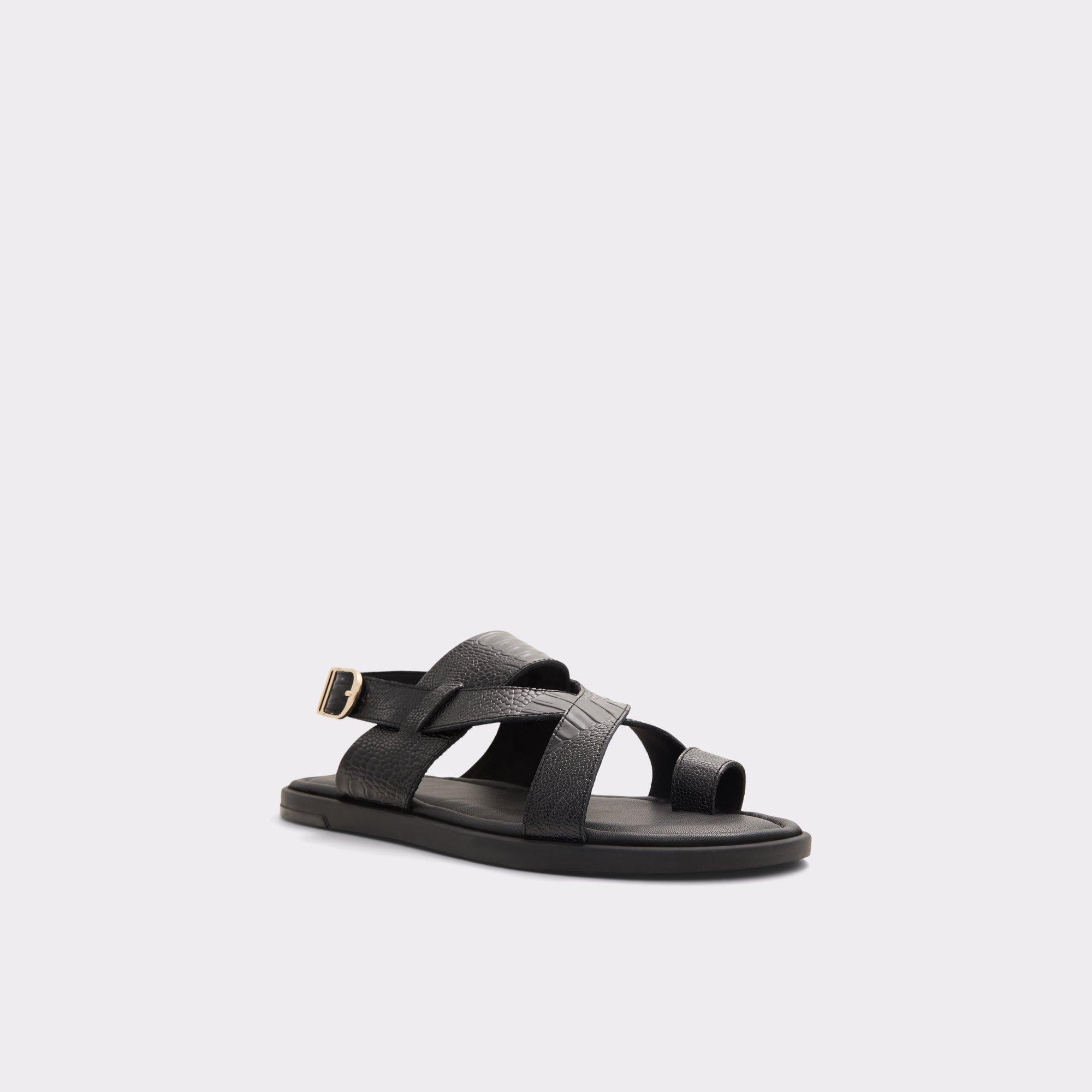 Zaino Black Men's Sandals & Slides | ALDO US Product Image
