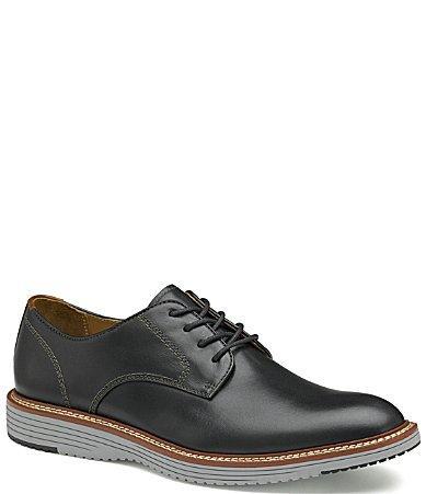 Johnston  Murphy Mens Upton Plain Toe Leather Oxfords Product Image