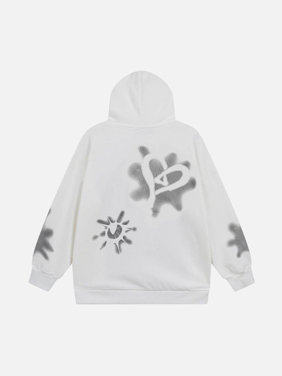 Aelfric Eden Shadow Star Print Hoodie Product Image