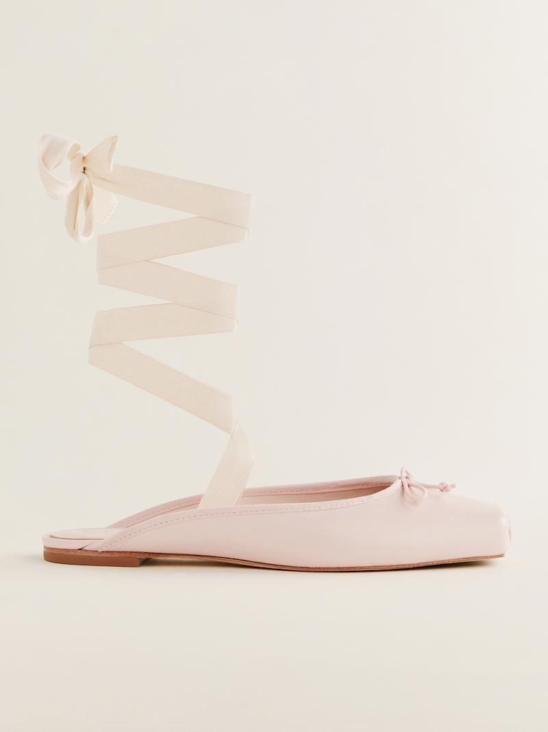 Megan Lace Up Ballet Flat Product Image