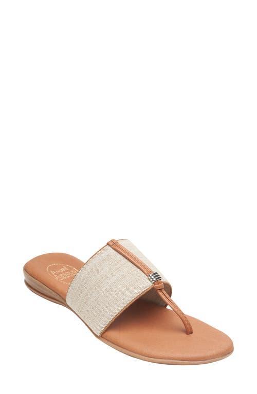 Andre Assous Nice Stretch Thong Sandals Product Image