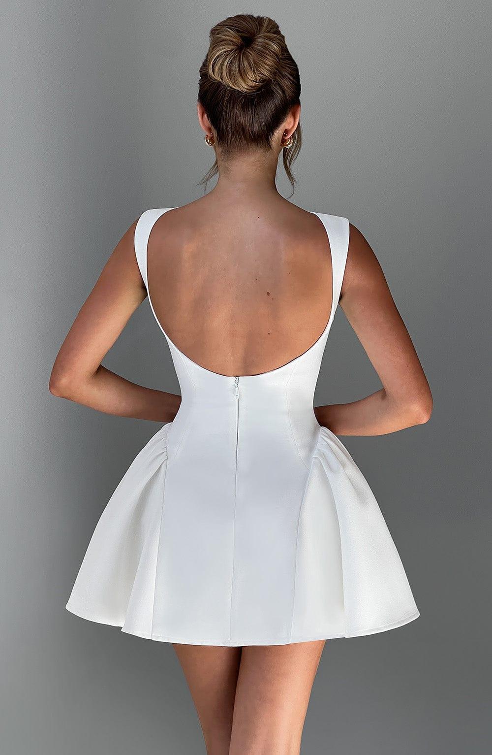Yalina Mini Dress - Ivory Product Image