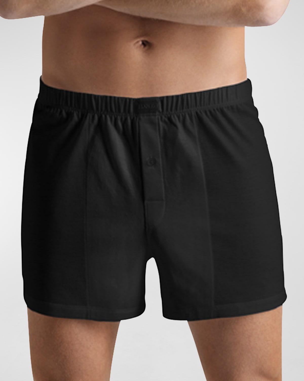 Mens Sporty Mercerized Cotton Boxers Product Image