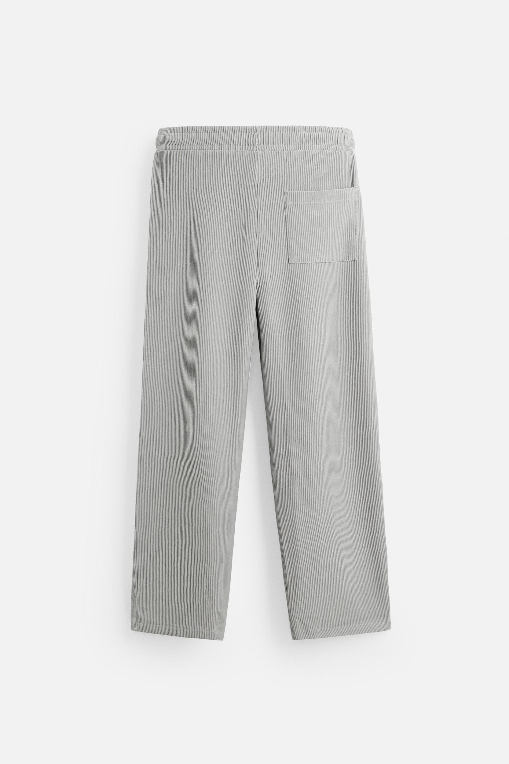 TEXTURED JOGGER PANTS Product Image