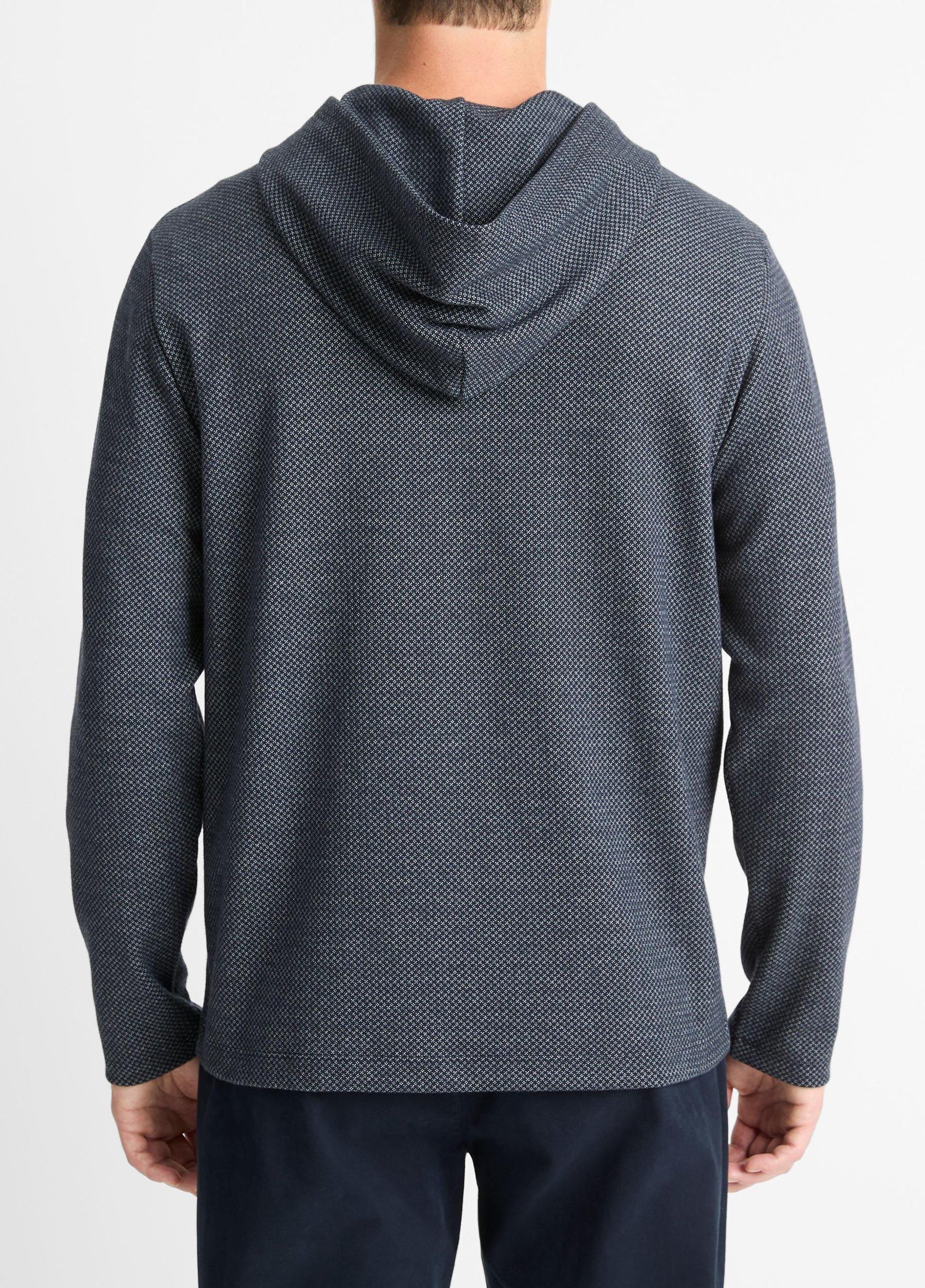 Crosshatch Birdseye Cotton-Blend Hoodie Product Image