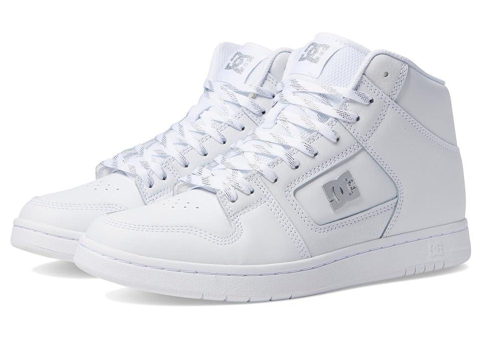 Womens DC Manteca 4 Hi Skate Shoe Silver Product Image