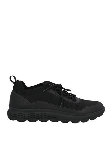 GEOX Man Sneakers Black Size 7 Textile Fibers Product Image